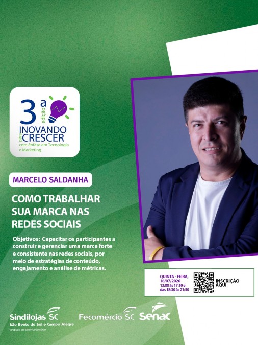 INSCRI��O GRATUITA - Workshop - COMO TRABALHAR SUA MARCA NAS REDES SOCIAIS