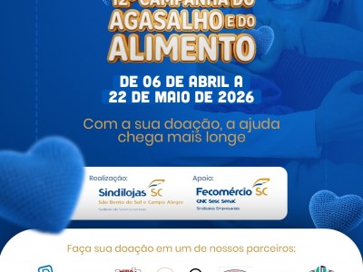 12� Campanha do Agasalho e do Alimento.